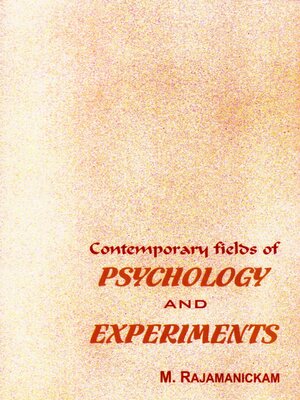 cover image of Contemporary Fields of Psychology and Experiments